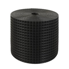6in x 100ft PVC-Coated Bird Guard Roll, 1/2in Square Galv Steel Mesh