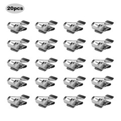 5/10/20/50/100X Solar Cable Clips Photovoltaic Cable Clips Frame Wire Clamp Clip