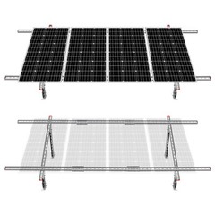 ECO-WORTHY Adjustable Multi-Pieces Solar Panel Mounting Brackets Kit System f…