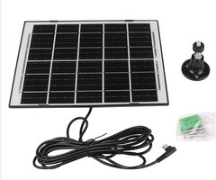 6V Waterproof Solar Panel 7W for Chicken Coop Door with New Cold-Proof Material