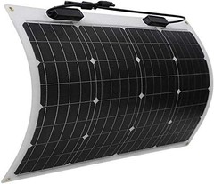 Renogy 50 Watt Bendable Solar Panel Lightweight For Van Boat Cabin