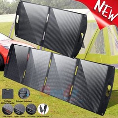 100W 200W Solar Panel 12V Folding Mono PV for RV Home Off-Grid Battery Charging
