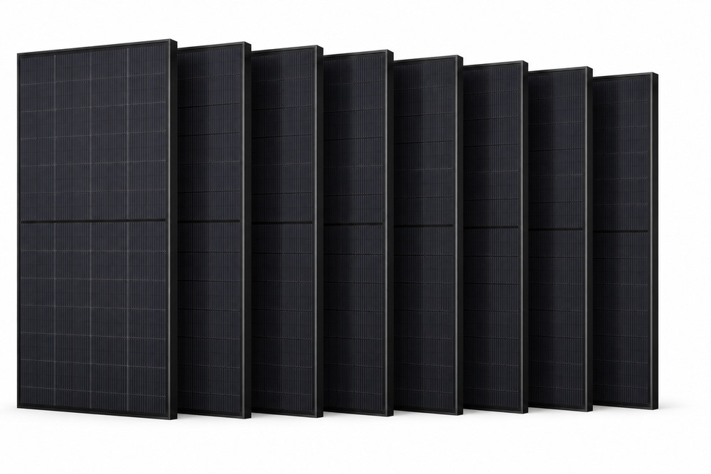 8×450=3600W Solar Panels, Bifacial N-Type Mono | 4ft MC4 Cable for Easy Install