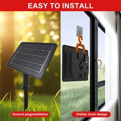 Solar Panel Controller 24V Waterproof 8 Modes for LED String Lights Outdoor