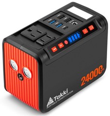 Takki 88.8Wh Portable Power Station Peak 120W Lithium Battery Small Generator