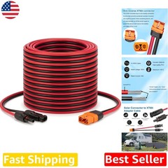 Solar Cable 10AWG 30ft XT60i Extension Heat Resistant for Power Station