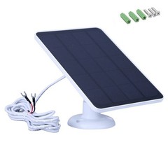 For Ring Doorbell Solar Charger 4W Panel 5V Working Voltage with Mount Kit