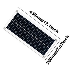800W 4 x 200W PV Panel Kit – 100A Controller + 2M DC Cord for Home Balcony/RV4