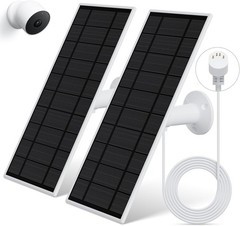 Solar Panel Google Nest Camera 2Pack Upgraded Solar Power Charger Google Nest