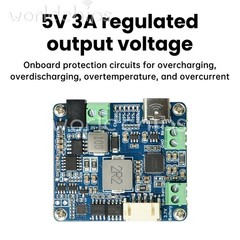 6-24V Solar Panel Power Management Module 5V 3A Supports MPPT, PD QC FCP SFCP