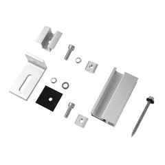 Universal Solar Panel Roof Mount Brackets Kit for 1-4 Pcs Solar Panels Mounting