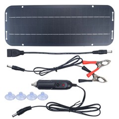 30W Solar Panel Kit 12V Trickle Charger Battery Charger Maintainer Boat RV Car