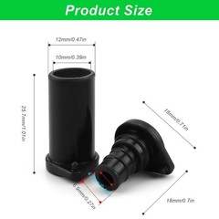 5 Pairs Solar Connector Caps, IP68 Weather Resistant Dust Male and Female Cap fo