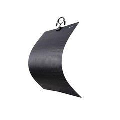 Lensunsolar 150W 12V ETFE Black Flexible Solar Panel, 43.3x28in, PERC 9BB 23….