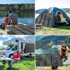 100W Portable Solar Panel MC-4 Foldable Solar Panel Charger Kits 18V IP68 Wat…
