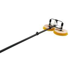 Double Head Solar Energy Photovoltaic Panel Cleaner Solar Panel Scrub Kit 110V