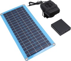Monocrystalline solar panel solar heater, 30W adjustable solar space heater