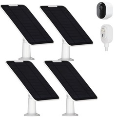 Solar Panel Charger for Arlo Pro 3/4/5S/Ultra/Go 2 – IP65 Weatherproof, 9.8ft Ca