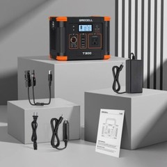 Portable Power Station 300W (Peak 600W), 288Wh Solar Generator with 60W USB-C P