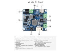 Solar Power Management Module for 6V-24V Panels & Type-C Adapter, MCU/Arduino Co