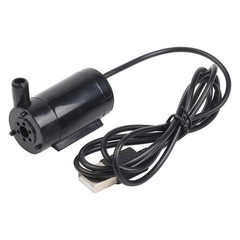 Brand New Water Pump Plumbing Parts 1M Cable 2Pcs Black Brushless Motor
