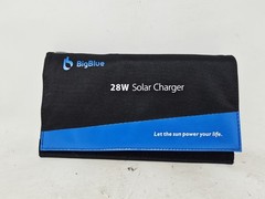 BigBlue 28W Portable Solar Charger Foldable USB Solar Panel Charger B401E