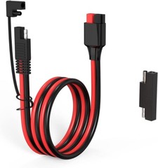 12AWG Anderson Connector to SAE Extension Cable SAE Polarity Reverse Adapter