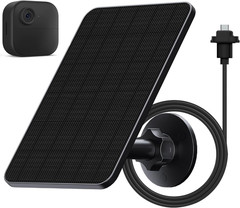 Solar Panel for Blink Camera, 4W Solar Panel Charger Compatible with New Blink O