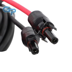 Heavy Duty 20M 4mm² Solar Extension Cable w/M4 Plugs for Panels/Batteries