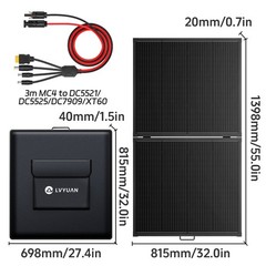 Portable Solar Panel 200W 300W 400W 500W Foldable Monocrystalline Power Charger