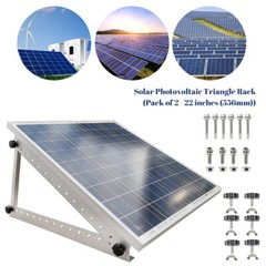 Solar Panel Tilt Mount Brackets Ground Roof Mounting System Solar Kit Adjustable