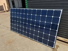 Sunpower Solar Panels 240W Lot of 20 Pieces. SPR-240E-WHT-U ACPV