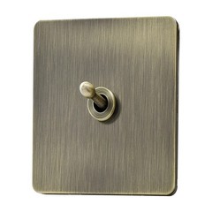 Stainless Steel 86mm Decorative Wall Switch Panel Matte Finish Home Use