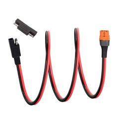 SAE To XT60i Female Charging Cable With Signal Pin For Solar Generator
