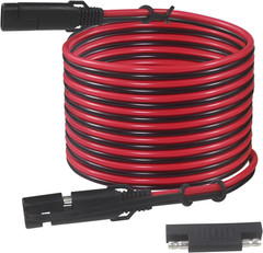SAE to SAE Extension Cable 16AWG – 20FT SAE Cable Battery Charger Extension Cord