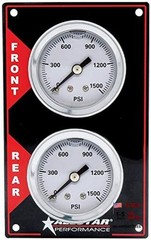 Allstar Performance ALL80170 Two 1000 PSI Liquid-Filled Vertical Mount Brake