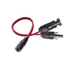 Solars Panel Adapters Cable with DC8.0X2.0Mm Female Jacks and Paired MC4S Ends