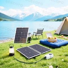 1500W Solar Panel Kit – 3 x 500W+100A Controller+Extension Cord+ lligator Clip