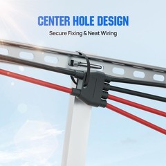 Integrated Solar Connector 2-6 Y Branch Parallel PV Adapter Cable Wire Plug T…