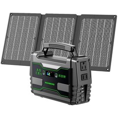 Lightweight 155Wh Solar Generator – Fast QC 3.0 USB Charging
