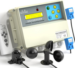Automatic Dual Axis Solar Tracker Controller with Sensors & Remote Control