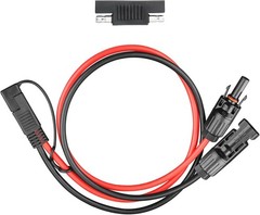 Versatile 2FT SAE to Solar Adapter Cable – 10AWG, Perfect for RVs & Generators