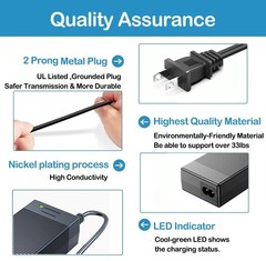 65W AC/DC Adapter Compatible with Anker 521 Portable Power Station A1720 Anke…