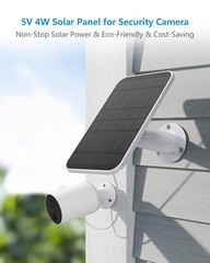Solar Panel Charger Compatible with Eufycam 3/3C/2C/2C Pro/E40/E20/2/2 Pro/E/…
