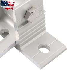 Adjustable Angle For Roof Install Solar Panel RV Tilt Mount Brackets Set 4 Packs