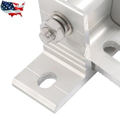 Adjustable Angle For Roof Install Solar Panel RV Tilt Mount Brackets Set 4 Packs