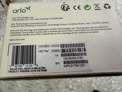 Arlo Solar Panel Charger VMA3600-10000S Essential Cameras Weather Resistant New