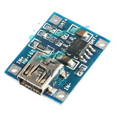 2PCS 5V Mini USB 1A Lithium Battery Charging Board Charger Module IN 4.5V-5.5v