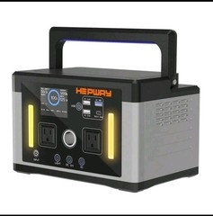 Portable Power Station 700W, 577Wh Battery Solar Generator, Power Bank 110V/ Sur