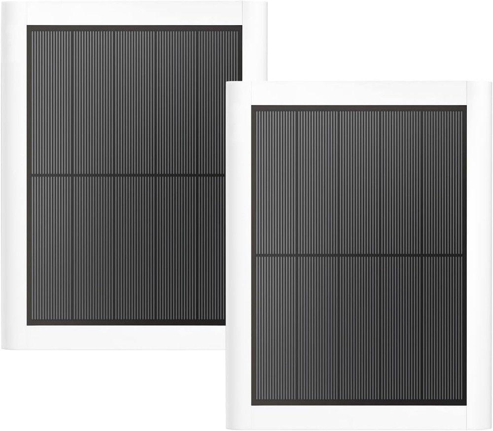 Ring Solar Panel(2Nd Generation), 2-Pack 5W Ring Solar Panel Charger with Mount